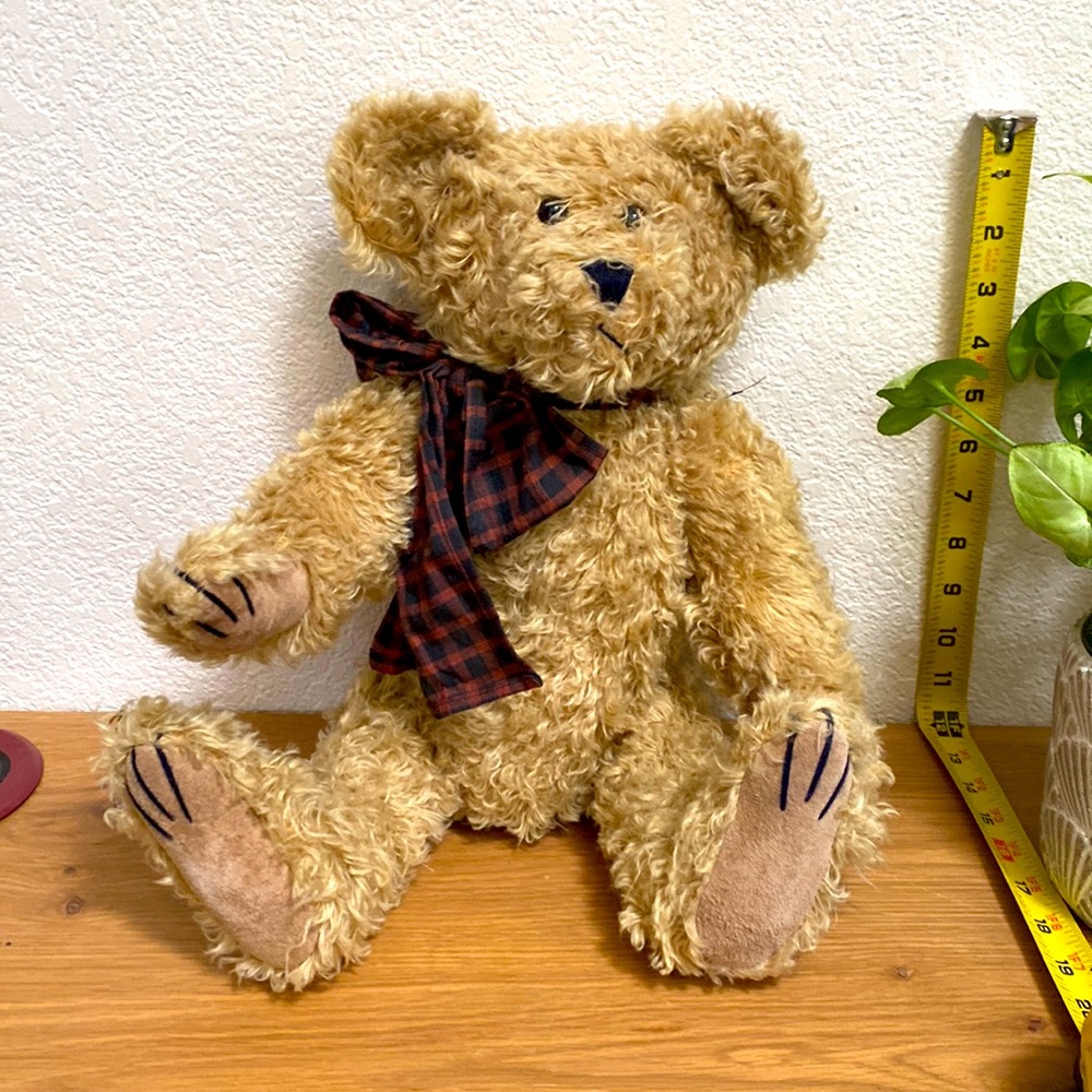 Boyds Bears 16” Original Mohair Bear w/out Tag Roosevelt P Bearington